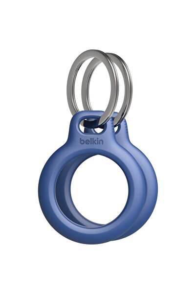 Belkin Secure Holder with Ring for Apple AirTag, 2 pieces, Blue