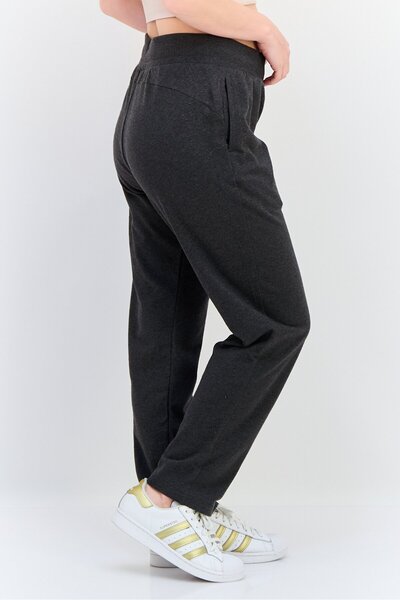 Puma Women Sportswear Fit Brand Logo Outdoor Sweatpants, Grey