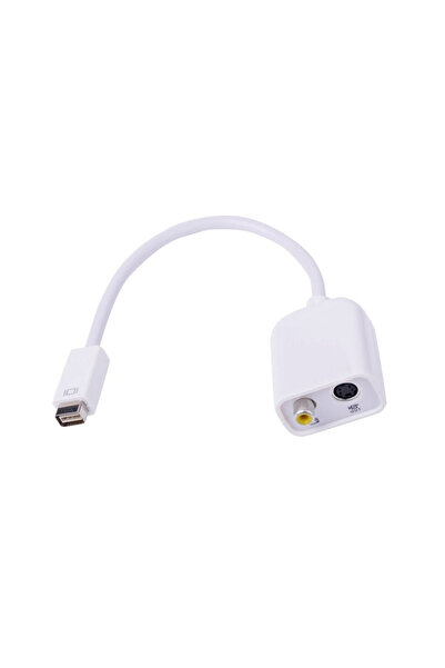 S-LINK SL-MDV25 Uyumlu Mini DVI to Video 20cm Apple Kablosu