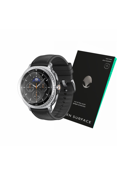 Alien Surface Screen protector 1+2 spares for Samsung Galaxy Watch 8 Classic 46mm, Alien Surface