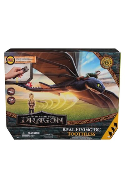 Dragons Dragonul zburator Toothless cu telecomanda „Cum sa iti dresezi dragonul”