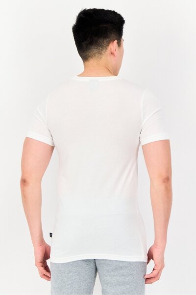 Puma Men Slim Fit Short Sleeve Outdoor T-Shirt, White