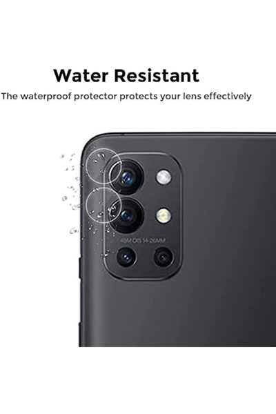 O Ozone Camera Lens Protector For OnePlus 9R Protector (Pack Of 2) - Clear