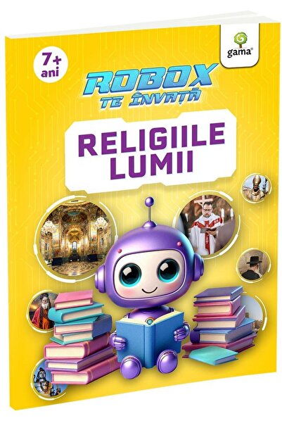 Editura Gama Robox te invata - Religiile lumii (7+ ani)