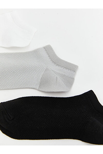 LC Waikiki Timeless Recommendations from Timeless Store |   Women's Plain Booties Socks 3-Pack