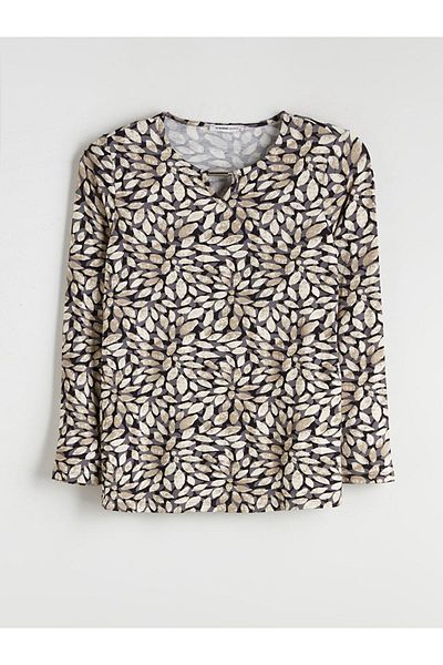 LC Waikiki Quality Parts from Celebi Store |   Crew Neck Patterned Blouse