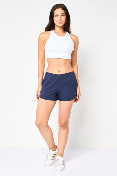 Puma Women Sportswear Fit Training Shorts, Navy
