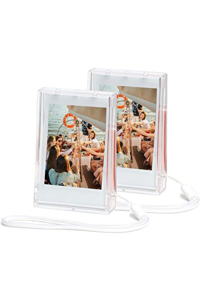 O Ozone [Set of 2] Mini Photo Holder Storage Case for Fujifilm Instax Mini 12/11/9/8/7/7+/EVO