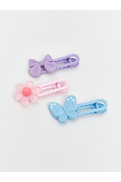 LC Waikiki Timeless Recommendations from Timeless Store |   Flower Printed Girl's Buckle Set of 3