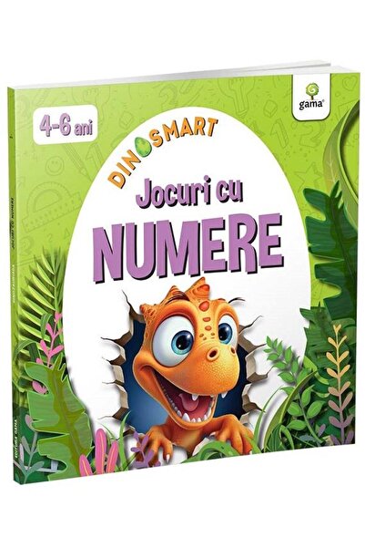 Editura Gama Jocuri cu numere. DinoSMART