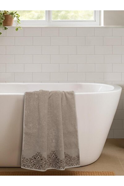 Karna Home Cotton Single Towel Jacquard Clover
