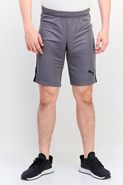 Puma Men Regular Fit Training Shorts, Grey