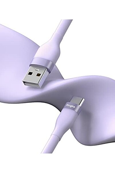 Ringke Fast Charging Pastel Cable | USB Type A to Type C | Purple 2m
