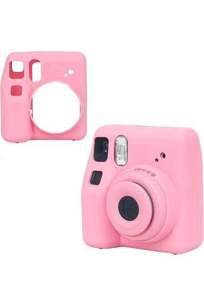 O Ozone جراب سيليكون لكاميرا فوجي فيلم إنستاكس ميني إس إي الفورية | غطاء حماي...