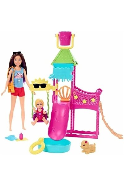 Barbie Kaptan Bebek Ve Su Parkı Oyun Seti Hkd80