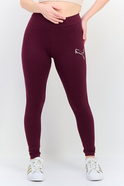 Puma Women Sportswear Fit Pull On Training Leggings, Aubergine