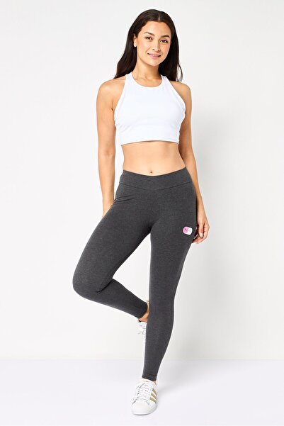 Puma Women Tight Fit Brand Logo Training Leggings, Dark Grey