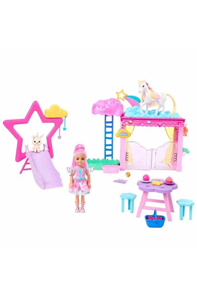 Barbie A Touch of Magic™ Chelsea™ Bebek Oyun Seti ve Aksesuarlar, Bebek pegas...