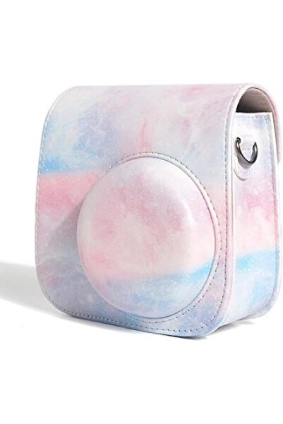 O Ozone حافظة كاميرا من الجلد الصناعي لكاميرا فوجي فيلم إنستاكس ميني 11 12