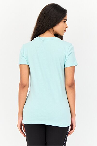 Puma Women Sportswear Fit Short Sleeve Training T-Shirt, Pale Turquoise