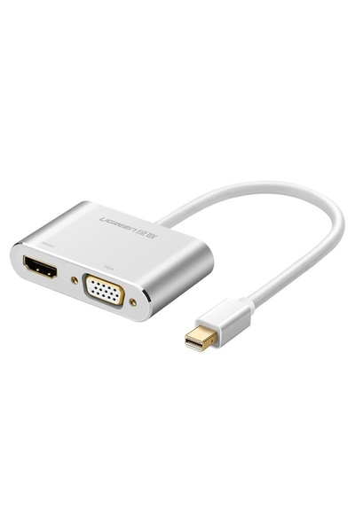 Ugreen Hub, Ugreen, HDMI/VGA, Full HD 1080p, Compact, Gri