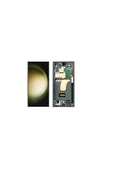 OEM Samsung Uyumlu S918 S23 Ultra Lcd Ekran Kasalı Orjinal Kvk Servis Ürünüdü...