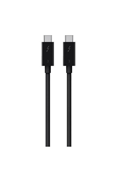 Belkin USB-C Thunderbolt 3 to USB-C Thunderbolt 3 Cable, 40Gbps, 100W, 0.8m, Black