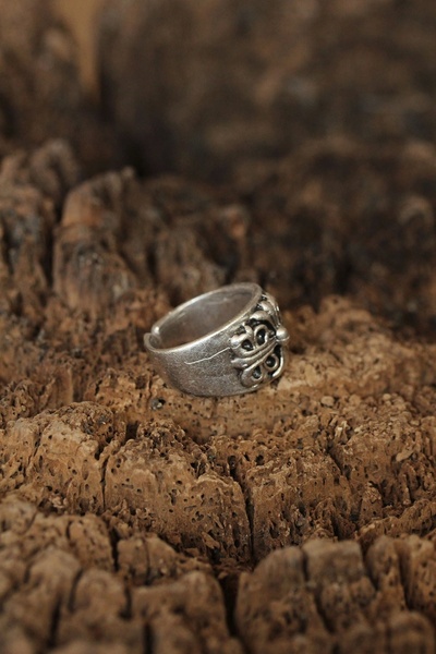 shopwave Motif Adjustable Men's Ring