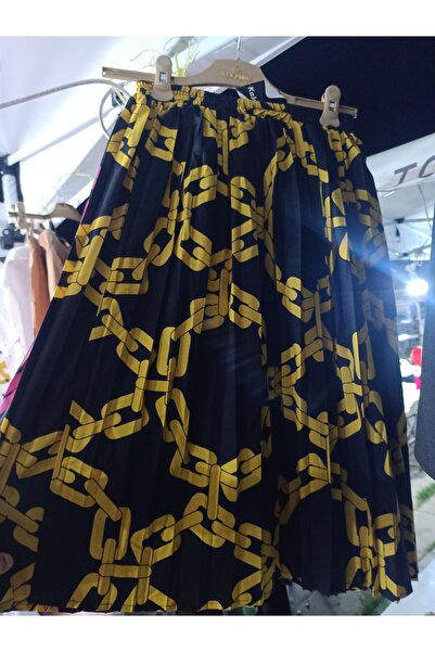 BAV Butik Ayvitrin Women's Chain Pattern Skirt