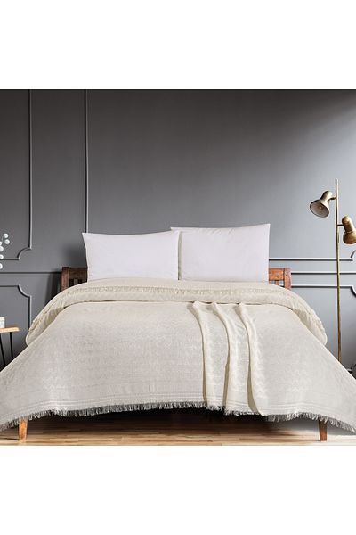 Schafer Home Zuma Double Pique 200X220 Cm-Cream