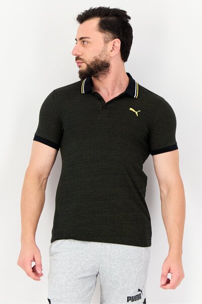 Puma Men Sportswear Fit Short Sleeve Outdoor Polo, Multicolor