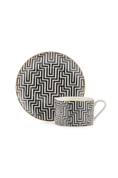 LC Waikiki Create Your Style from Uzg Store |   Patterned Porcelain Coffee Cup Set 216 ml