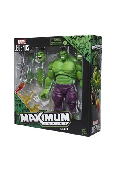 Hasbro Marvel Legends Maximum Hulk - Articulated Figurine 21cm with 11 Accessories