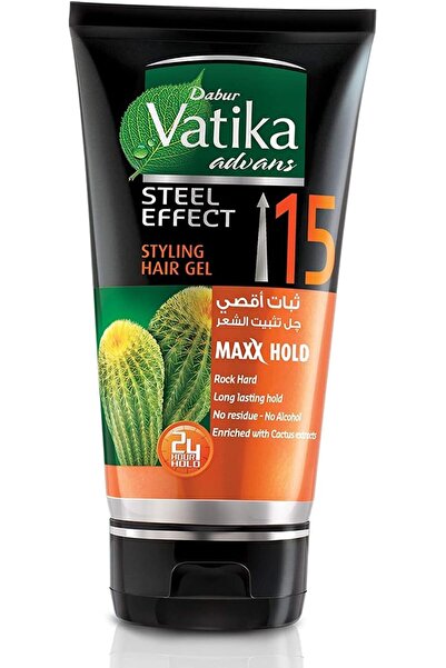 Vatika Maxx Hold Hair Gel 150ml | Extreme 24Hr Hold & Shine | With Cactus Ext...