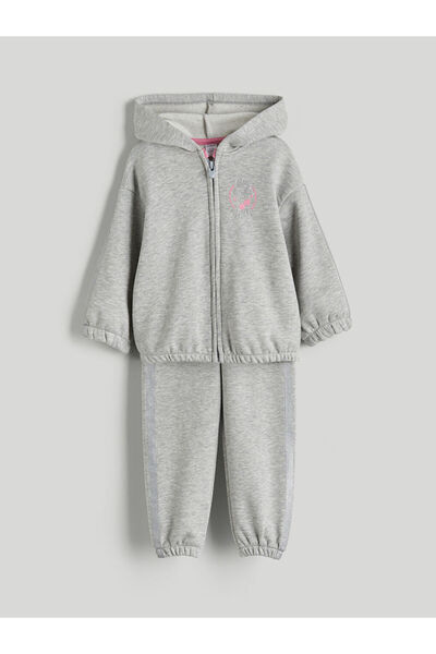 LC Waikiki Quality Parts from Celebi Store |   Hooded Girl's Tracksuit Set