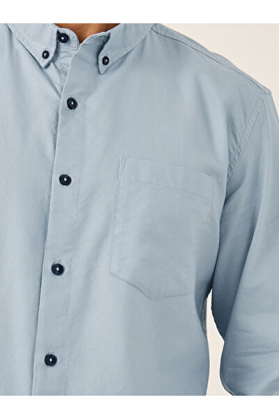 Styli Button Down Collar Regular Fit Oxford Shirt