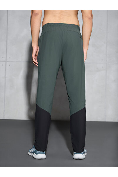 Technosport By Styli Men Green Straight Fit Track Pants