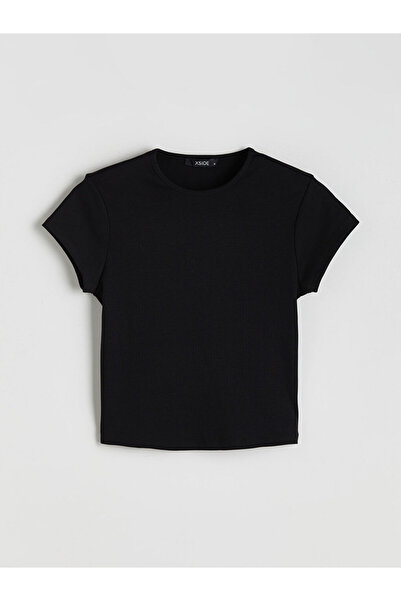 LC Waikiki اختيارات لامعة من متجر شاينينج ستور |   تي شيرت نسائي برقبة دائرية