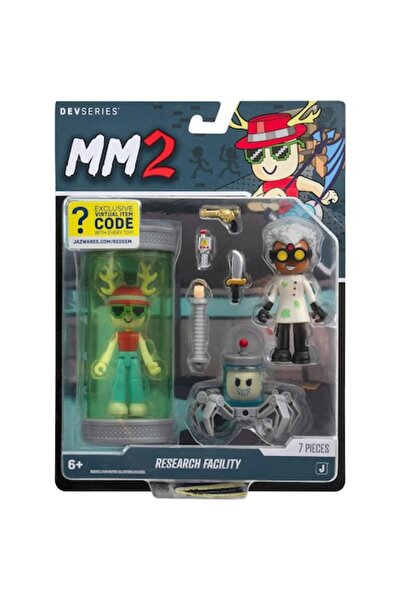 Jazwares Set figurină Jazwares, DEVSeries Roblox Centrul de Cercetare: Nikilis și Savantul Nebun, 7cm, multicolor