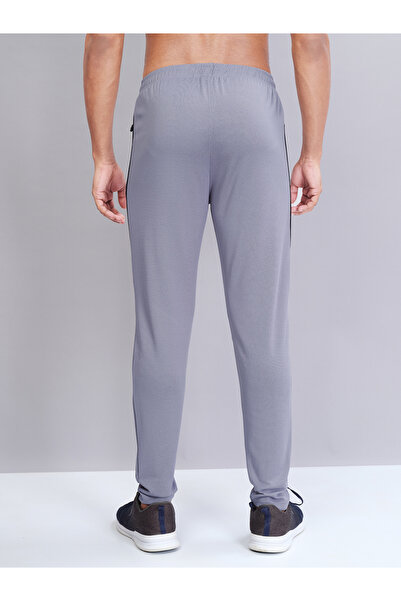 Technosport By Styli Men Contrast Side Panel Slim Fit Track Pants