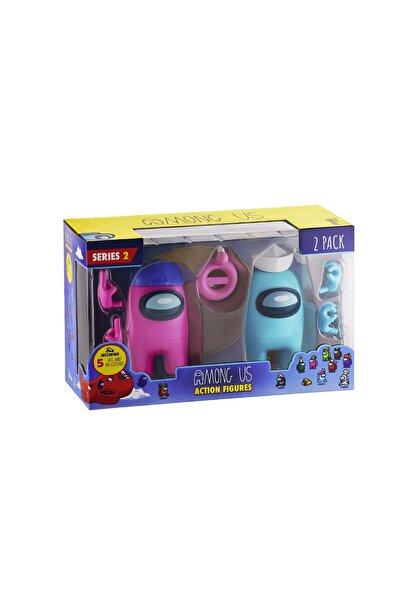 AMONG US Set 2 Figurine, Among Us Action Random S2 Blob, 17 cm