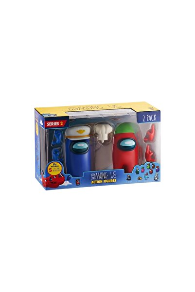 AMONG US Set 2 Figurine, Among Us Action Random S2 Blob, 17 cm