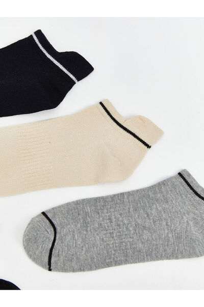 LC Waikiki Quality Parts from Celebi Store |   Striped Men's Booties Socks 5-Piece