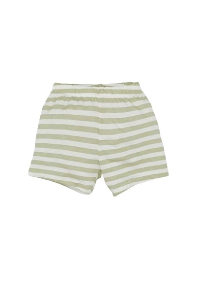 DeFacto Baby Boy Pajamas Set Combed Cotton Short Sleeve Top Shorts