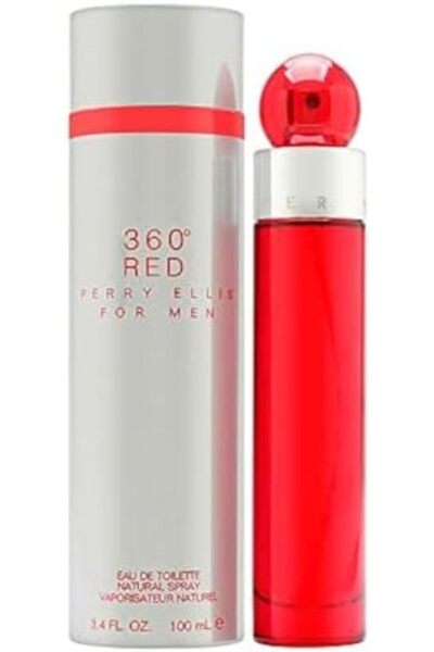 Perry Ellis Perry Ellis 360 Red for Men, 100 ml - EDT Spray