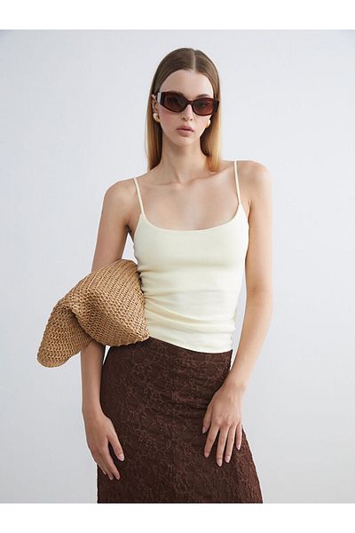 LC Waikiki Create Your Style from Uzg Store |   U Neck Women's Tank Top