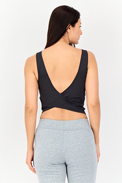 adidas Women Sportswear Fit Sleeveless Training Tank Top, Black