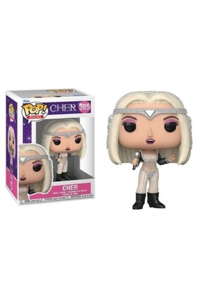 Funko Pop Figurină Cher din seria Rocks, 9 cm, multicoloră