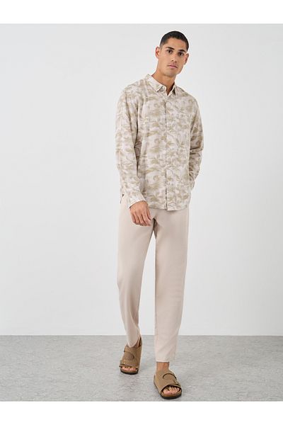 Styli All-Over Print Long Sleeve Regular Fit Shirt