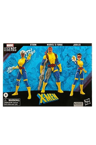 Marvel Set Legends: X-Men - Storm, Marvel's Forge & Jubilee, Hasbro, 3 figurine, 15 cm, 4 ani+, Mult